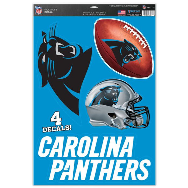 Wholesale-Carolina Panthers Multi-Use Decal 11" x 17"