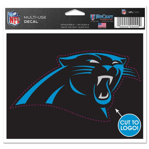 Wholesale-Carolina Panthers Multi-Use Decal - cut to logo 5" x 6"