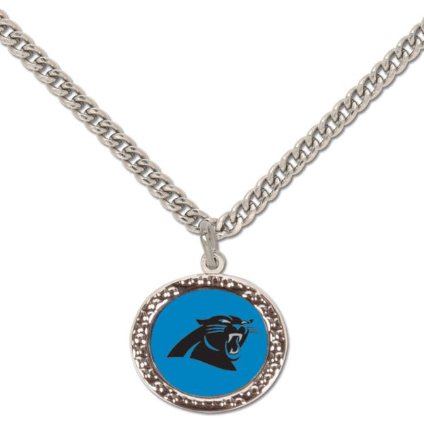 Wholesale-Carolina Panthers Necklace w/Charm Jewelry Card