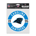 Wholesale-Carolina Panthers Patch Fan Decals 3.75" x 5"