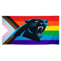 Wholesale-Carolina Panthers Pride Spectra Beach Towel 30" x 60"