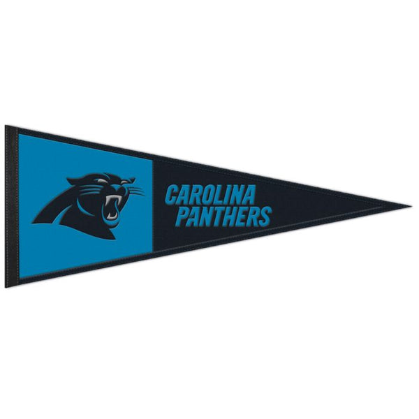 Wholesale-Carolina Panthers Primary Wool Pennant 13" x 32"