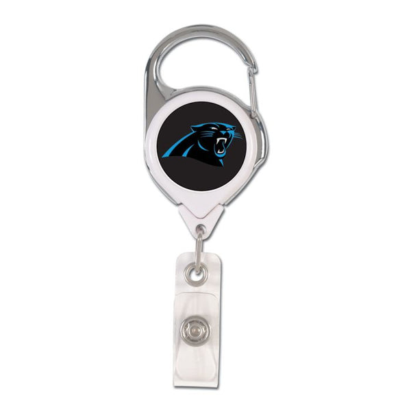 Wholesale-Carolina Panthers Retrct 2S Prem Badge Holders