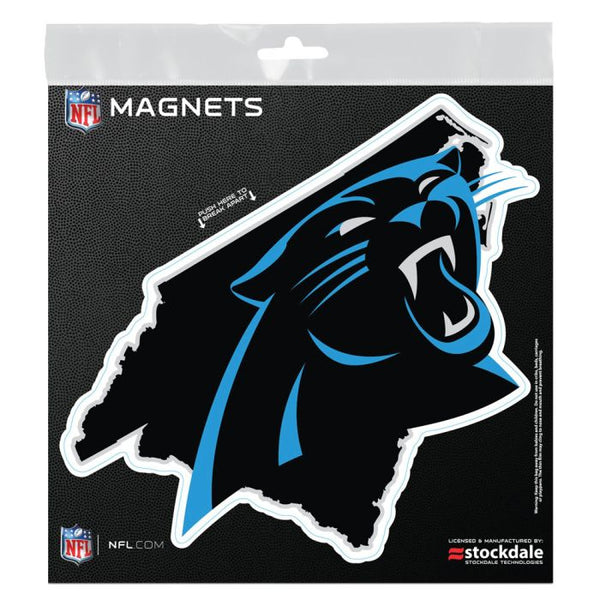 Wholesale-Carolina Panthers STATE Outdoor Magnets 6" x 6"