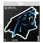 Wholesale-Carolina Panthers STATE SHAPE All Surface Decal 6" x 6"