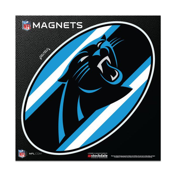 Wholesale-Carolina Panthers STRIPES Outdoor Magnets 6" x 6"