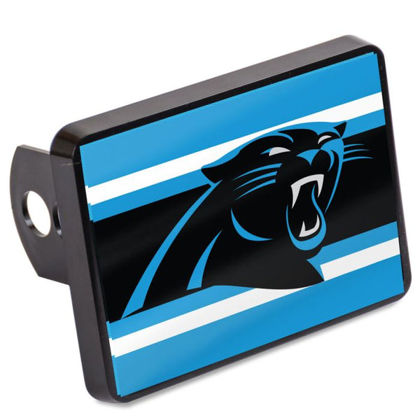 Wholesale-Carolina Panthers STRIPES Universal Hitch Cover