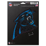 Wholesale-Carolina Panthers Shimmer Decals 5" x 7"