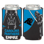 Wholesale-Carolina Panthers / Star Wars Darth Vader Can Cooler 12 oz.