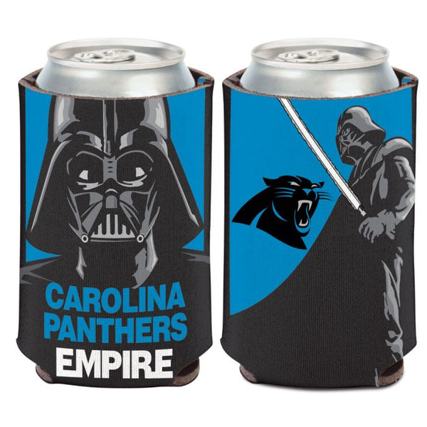 Wholesale-Carolina Panthers / Star Wars Darth Vader Can Cooler 12 oz.