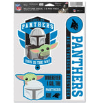 Wholesale-Carolina Panthers / Star Wars Mandalorian Multi Use 3 Fan Pack