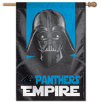 Wholesale-Carolina Panthers / Star Wars Vader Vertical Flag 28" x 40"