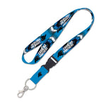 Wholesale-Carolina Panthers Tie Dye Lanyard w/detachable buckle 1"