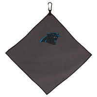 Wholesale-Carolina Panthers Towel - Grey Microfiber 15" x 15"