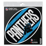 Wholesale-Carolina Panthers VINTAGE All Surface Decal 6" x 6"