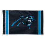 Wholesale-Carolina Panthers Vertical Stripes Flag - Deluxe 3' X 5'