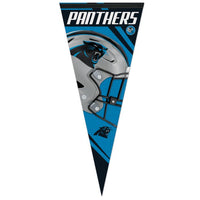 Wholesale-Carolina Panthers Vertical Stripes Premium Pennant 17" x 40"