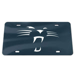 Wholesale-Carolina Panthers Whiskers black background Acrylic Classic License Plates