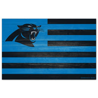 Wholesale-Carolina Panthers Wood Sign 11" x 17" 1/4" thick