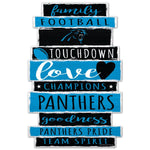 Wholesale-Carolina Panthers Wood Sign 11" x 17" 1/4" thick