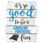 Wholesale-Carolina Panthers Wood Sign 11"X14"