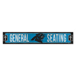 Wholesale-Carolina Panthers Wood Sign 6"x36" 3/8" thick