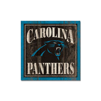 Wholesale-Carolina Panthers Wooden Magnet 3" X 3"