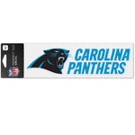 Wholesale-Carolina Panthers Wordmark Design Perfect Cut Decals 3" x 10"