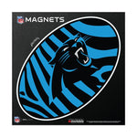 Wholesale-Carolina Panthers ZEBRA Outdoor Magnets 12" x 12"