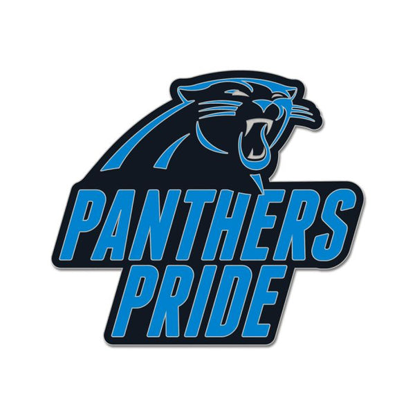 Wholesale-Carolina Panthers slogan Collector Enamel Pin Jewelry Card