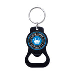 Wholesale-Charlotte FC Black Bottle Opener Key Ring