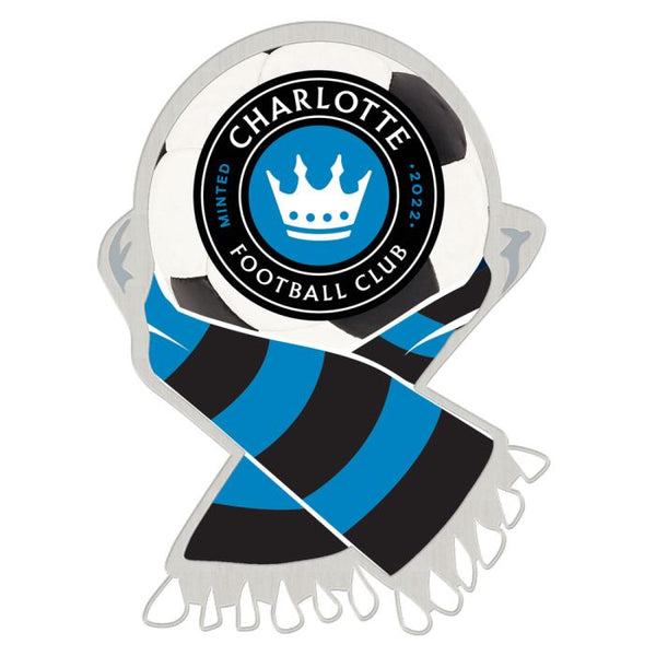 Wholesale-Charlotte FC Collector Pin Jewelry Card