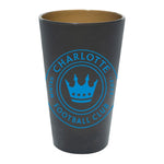 Wholesale-Charlotte FC Color 16 oz Silicone Pint Glass