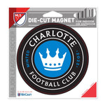 Wholesale-Charlotte FC Die Cut Magnet 4.5" x 6"