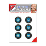Wholesale-Charlotte FC Glitter Tattoo 6 Pack