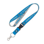 Wholesale-Charlotte FC Heather Lanyard w/detachable buckle 1"