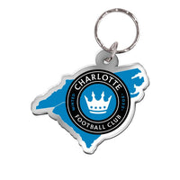 Wholesale-Charlotte FC Keychain Freeform