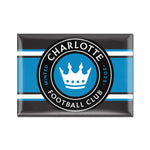 Wholesale-Charlotte FC Metal Magnet 2.5" x 3.5"