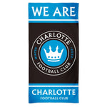 Wholesale-Charlotte FC Spectra Beach Towel 30" x 60"