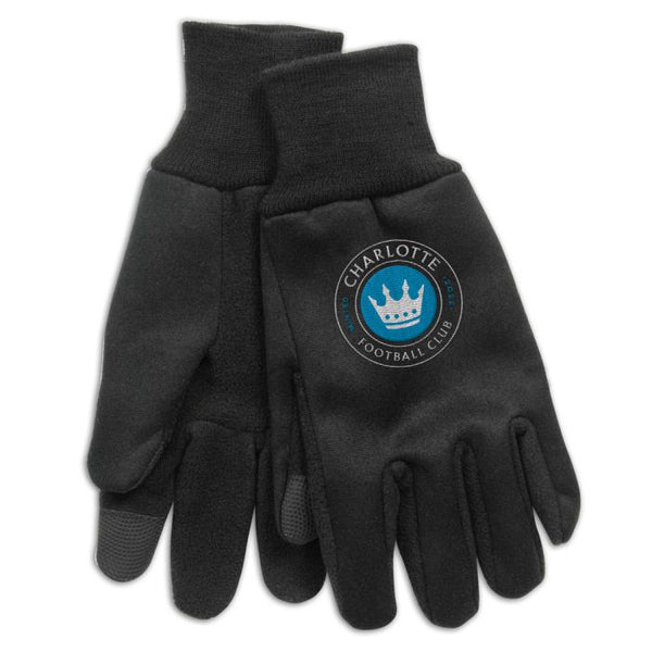 Wholesale-Charlotte FC Technology Gloves 9 oz.