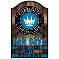 Wholesale-Charlotte FC Wood Sign 11" x 17" 1/4" thick