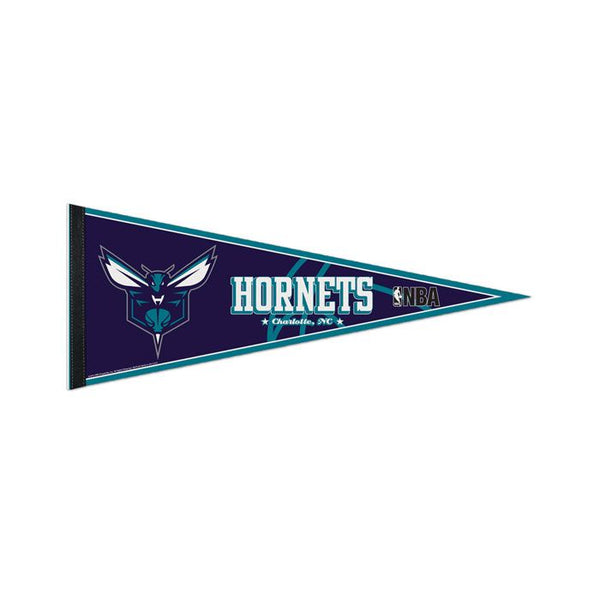 Wholesale-Charlotte Hornets Classic Pennant, carded 12" x 30"