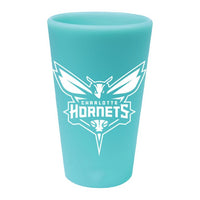 Wholesale-Charlotte Hornets Color 16 oz Silicone Pint Glass