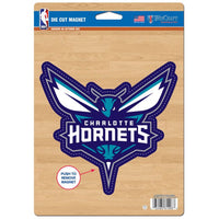 Wholesale-Charlotte Hornets Die Cut Logo Magnet 6.25" x 9"