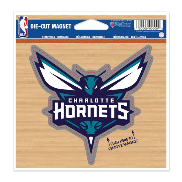 Wholesale-Charlotte Hornets Die Cut Magnet 4.5" x 6"