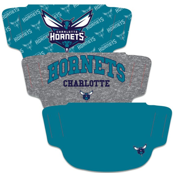 Wholesale-Charlotte Hornets Fan Mask Face Cover 3 Pack