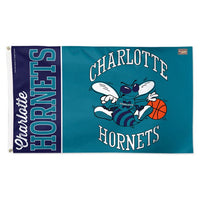 Wholesale-Charlotte Hornets Flag - Deluxe 3' X 5'