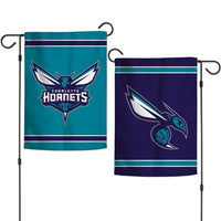 Wholesale-Charlotte Hornets Garden Flags 2 sided 12.5" x 18"