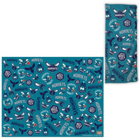 Wholesale-Charlotte Hornets / Hardwoods Scatter Print Fan Wraps