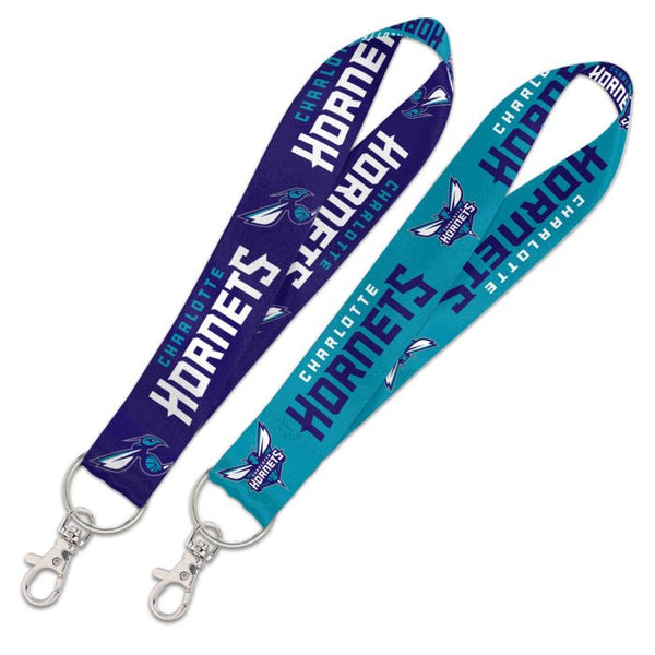 Wholesale-Charlotte Hornets Lanyard Key Strap 1"